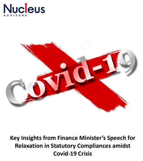 Key Insights from Finance Minister’s Speech COVID 19